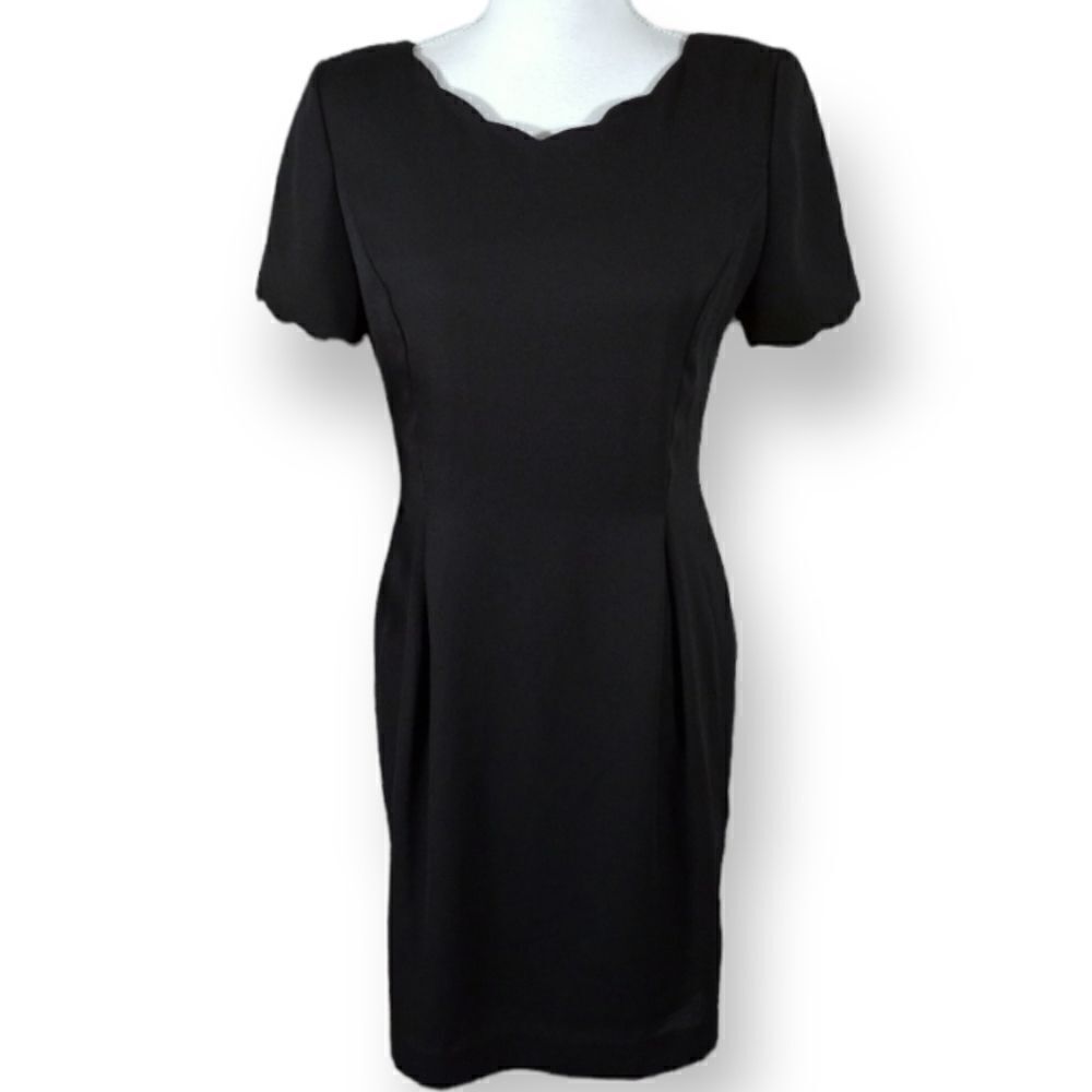 SAGย HARBORโBLACKโDRESSโSZ.6โEUC